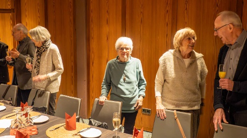 Plaudereien zum Sekt