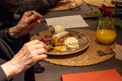 leckerer NMachtisch - auch eine Augenfreude