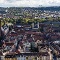 Blick über Würzburg von der Festung