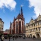 Marienkapelle und Falkenhaus mit der prächtigen Rokoko-Stuckdekoration