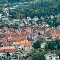 Die Aussicht auf Rottweil vom Testturm